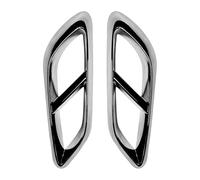 Embout Tuyau Sortie Pour W214 E260 300 AMG 2024+ 1 Paire Garnitures Cadre Silencieux D'échappement Arrière Voiture(Silvered)