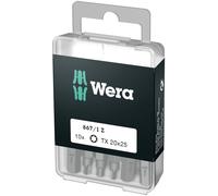 Wera Embouts Torx 25 mm – Boîte de 10