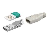 Embout USB A Mâle - GOOBAY - Montage sans outils - Câble USB - Connecteur de qualité