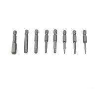 Embout Visseuse Hexagonal 50mm Acier Allié Changement Rapide(2.5mm) | Acier allié pour durable, changement rapide, queue 1/4 pouce, magnétique, 50mm longueur