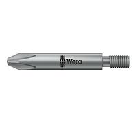 Embout WERA Phillips avec raccord filete 10-32UNF PH2x44,5mm
