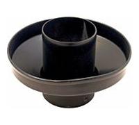 embout Wolf DN 63/96 noir 2651060 pour vertical. LAF