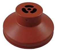 Embout Wolf DN 63/96 rouge-brun 2651059 pour vertical. LAF