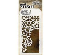 Emboutisseurs Anonyme Tim Holtz Pochoir Couches 4.125-Inch X 21,5cm Engrenages, Acrylique, Multicolore