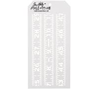 emboutisseurs Anonymous en Plastique Tim Holtz Pochoir Couches 4.125-inch x 21,5 cm, mesurée