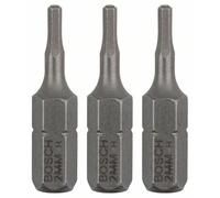 Embouts 6 pans T2L25 sachet de 3 Bosch