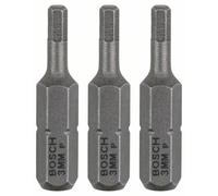 Embouts 6 pans T3L25 sachet de 3 Bosch