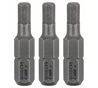 Embouts 6 pans T4L25 sachet de 3 Bosch