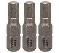 Embouts 6 pans T5L25 sachet de 3 Bosch