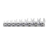 Embouts à fourche - Teng Tools - M3808MM - 8 pièces - Raccord carré 3/8 - Dimensions 10-19mm