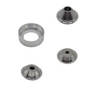 Embouts à orifice en métal avec collier de verrouillage pour systèmes de pulvérisation Wal-Board garantissant un fonctionnement sans fuite pendant une texture prolongée