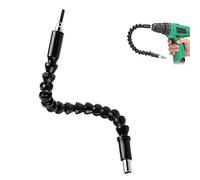 Embouts à tige flexible, Fydun Extension de perceuse de 11,6 pouces, perceuse à angle droit rotative à 360 °, tournevis sans fil/accessoires de perceuse sans fil, construction solide, utile dans une z