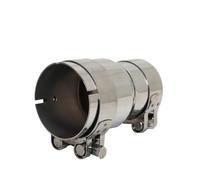 Embouts Adaptateur de réducteur de silencieux d'échappement en acier inoxydable, tuyau soudé Embout d'échappement pour voiture(I.D 67MM-67MM)