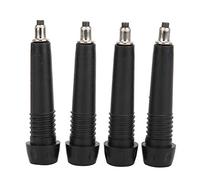 Embouts Alpenstock Protecteurs, 4 Pièces Pointe Anti-Rouille Dur Portable pour Bâton de Randonnée et