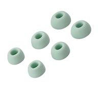 Embouts Auriculaires de Remplacement 6 pièces pour Redmi Buds6 Pro/ Buds5 Pro Embouts Auriculaires en Silicone Manchon d'écouteurs S/M/L dans Les Oreillettes (Green)