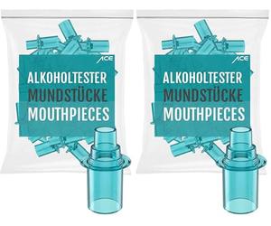 Embouts buccaux ACE 100085 Turquoise (Lot de 2)