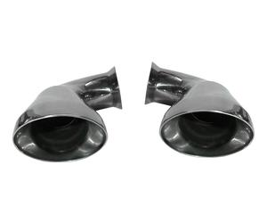 Embouts bypass de silencieux d'échappement DANSK en inox chromé pour Porsche 911 type 993 Turbo (1995-1998)