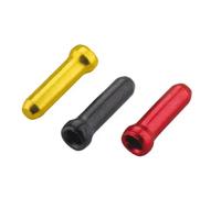 Jagwire Embouts de câble Universal – Noir / Rouge / Doré – 30 pièces chacun