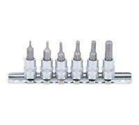embouts cles 6 pans males bgs carre 1/4 chrome vanadium / 1,5 - 6 mm -