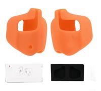 Embouts coupe-vent pour casques SHOKZ OpenRun Pro à conduction osseuse Coque en silicone souple Audio amélioré (Orange)
