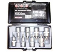 EMBOUTS COURTS XZN, SPLINE 5-6-8-9-10-12-14-16 EN COFFRET