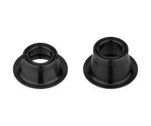Embouts d'axe de roue avant Zipp 76 DB Noir
