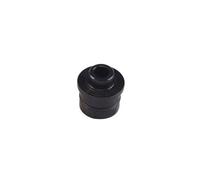 Embouts d'axe de roue avant Zipp 88 Noir