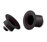 Embouts d'axe de roue avant Zipp Cognition DB Noir