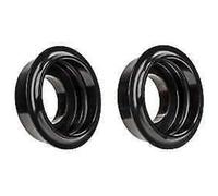 Embouts d'axe de roue avant Zipp ZM1 15x110B Noir