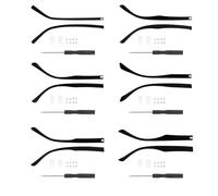 Embouts de branches de lunettes, Remplacement De Bras De Lunettes, 1 Paire-lunettes Antidérapantes Temple Dent Convexe Jambe Réparation Accessoires De Lunettes
