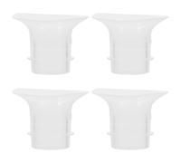 Embouts de Bride 4 pièces en Silicone pour Tire-Lait Électrique | Adaptation de Taille, Surface Lisse et Couleur Claire, pour Pompage Sans Effort et Remplacement Rapide