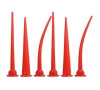 Embouts de Buse à Calfeutrer avec Pointe Angulaire Ergonomique | Conception Légère et Fine, Nettoyage Facile, Compatible Tubes, pour Joints et Fenêtres
