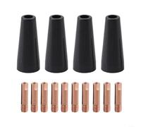 Embouts de buse sans gaz pour soudage MIG Kit complet pour embouts de contact 14AK et 15AK