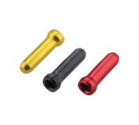 Jagwire Embouts de câble Universal – Noir / Rouge / Doré – 30 pièces chacun