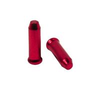 Embouts de cable elvedes endcaps 2 3 mm aluminium rouge x10