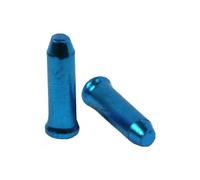 Embouts de cables de derailleur en alu elvedes 2 3 mm bleu 10pcs