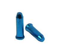 Embouts de cables de derailleur en alu elvedes 2 3 mm bleu 10pcs