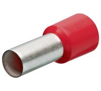 Embouts de câbles isolés rouge 1,0mm² - AWG 17 - longueur 14mm - 200 pièces KNIPEX - 9799332