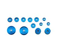 Puig Bouchon de châssis 21536A – Aluminium usiné CNC anodisé Bleu