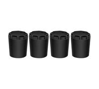 Embouts de canne à pêche,Couvre-embouts de canne à pêche | Embout de bâton de pêche en silicone antidérapant 4 pièces - Bâton de pêche antidérapant, extrémité de Protection des gadgets, housses de can