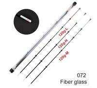 Embouts de canne à pêche en carbone 120 g de rechange pour cannes à pêche Feeder & Long Casting - Action H/M/L, 51-55 cm, fibre de carbone, légère et sensible (072)