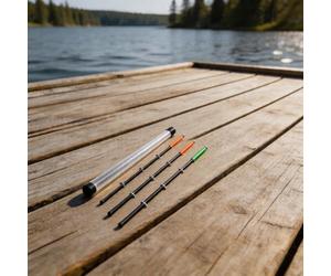 Embouts de canne à pêche en fibre de carbone 120 g Lourd Moyen Léger Action Quiver Tip Remplacement pour la pêche à la carpe 55 cm (072)