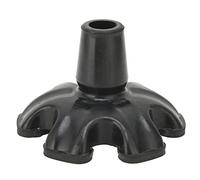 Embouts de Canne, Coussin de Canne de Marche Antidérapant de 19 Mm de Conception à 6 Piliers, Embouts de Béquille en Caoutchouc, Embout de Pied de Trépied pour Bâton de Marche, Bâton de Tir