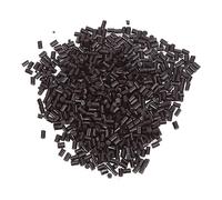 Embouts de Colle à la Kératine, Granule de Colle à la Kératine en Résine Noire de 100 G, Granule D'adhérence par Fusion à Chaud Professionnel Sûr pour la Conception D'ongles