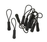 Embouts de cordon Zipcords, 10 extracteur de fermeture éclair antidérapant, extension pratique robuste for veste sac à dos