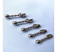 Embouts de cordon Zipcords, Extracteur de fermeture éclair en nylon 3#, alliage bricolage for sac à vêtements, outil couture sur mesure, 10/20 pièces(Gun Metal,20PCS)