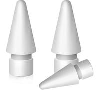 Embouts De Crayon Compatible Avec Apple Pencil 1st & 2nd Gen/Usb-C/Pro - 3 Pièces - Embouts De Remplacement Compatible Avec Apple Pencil - Pointes Ipencil Compatible Avec Apple Pencil - Blanc