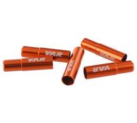 Embouts de gaine de derailleur var orange