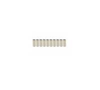 Embouts de gaine de frein en acier Shimano par lot de 10 ( Argent )