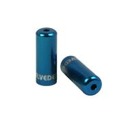 Embouts de gaine de frein en aluminium elvedes 4 2mm 10 pcs bleu